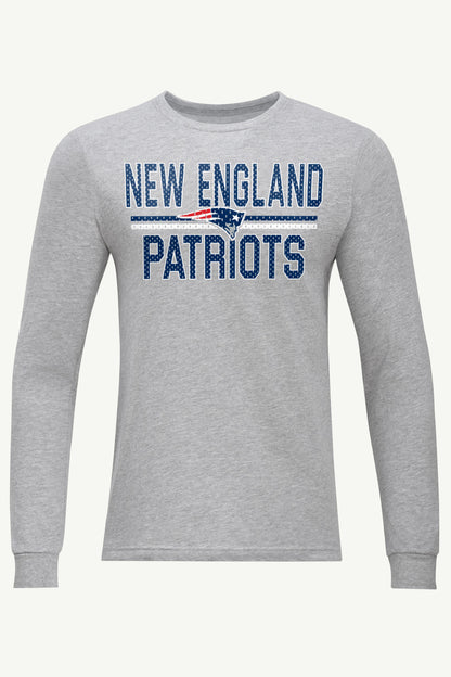 Starter Trending | MENS NEW ENGLAND PATRIOTS MESH LOOK LONG SLEEVE T SHIRT