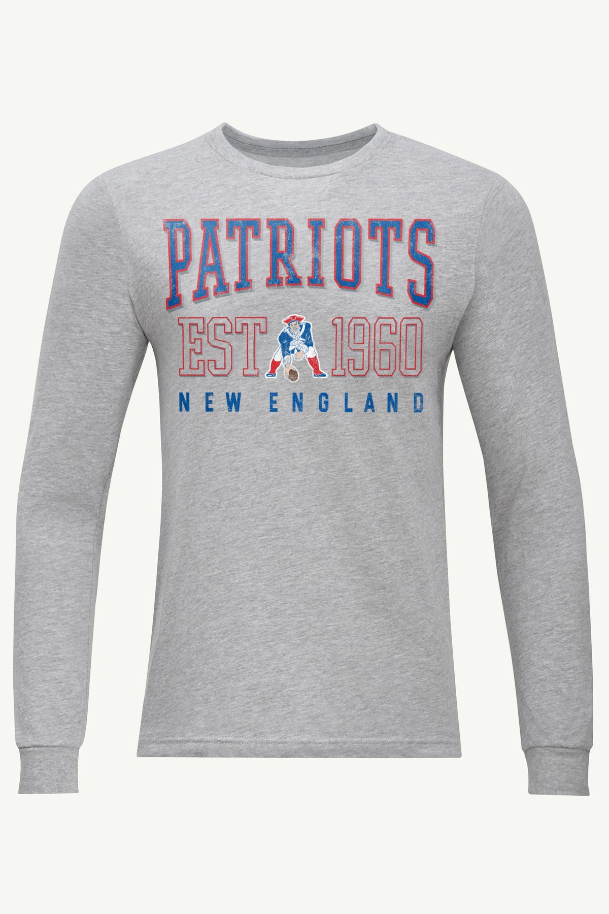 Starter Recommended | MENS NEW ENGLAND PATRIOTS RETRO LONG SLEEVE T SHIRT