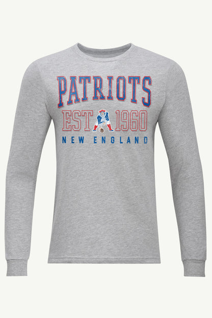 Starter Recommended | MENS NEW ENGLAND PATRIOTS RETRO LONG SLEEVE T SHIRT