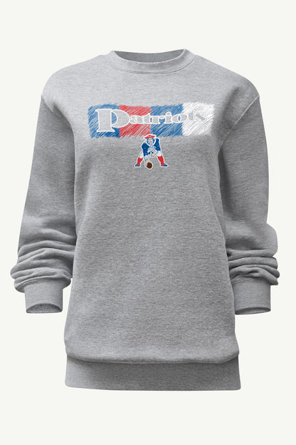 Starter Top Pick | WOMENS NEW ENGLAND PATRIOTS COLOR SHADING SWEATSHIRT