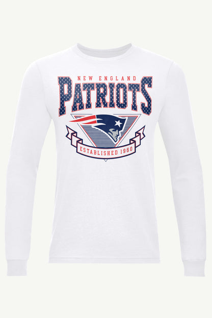 Starter Latest | MENS NEW ENGLAND PATRIOTS 80's INSPIRED LONG SLEEVE T SHIRT