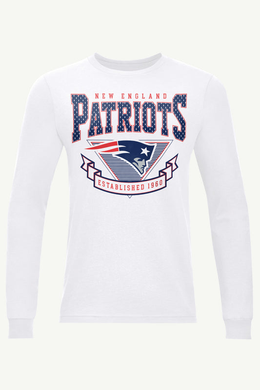 Starter Latest | MENS NEW ENGLAND PATRIOTS 80's INSPIRED LONG SLEEVE T SHIRT