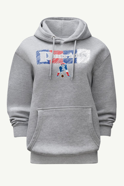 Starter Premium | WOMENS NEW ENGLAND PATRIOTS COLOR SHADING HOODIE