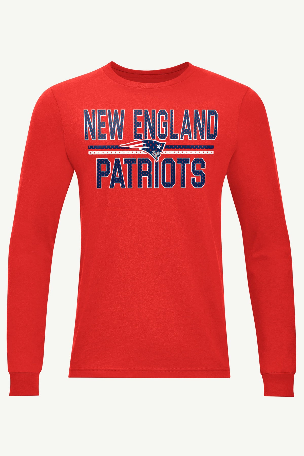 Starter Customer Favorite | MENS NEW ENGLAND PATRIOTS MESH LOOK LONG SLEEVE T SHIRT