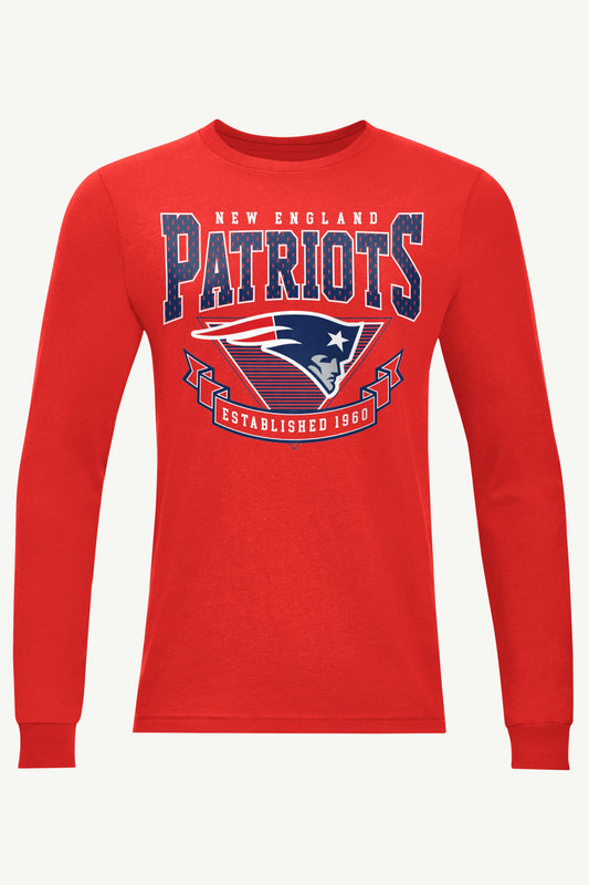 Starter Great Value | MENS NEW ENGLAND PATRIOTS 80's INSPIRED LONG SLEEVE T SHIRT