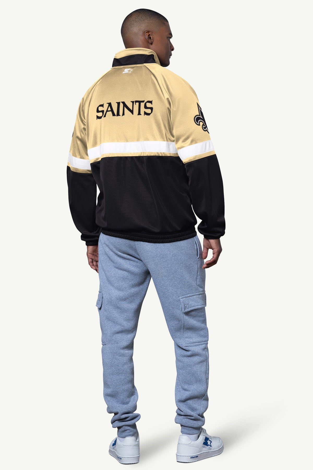 Starter Hot Sale | MENS NEW ORLEANS SAINTS VETERAN TRACK JACKET