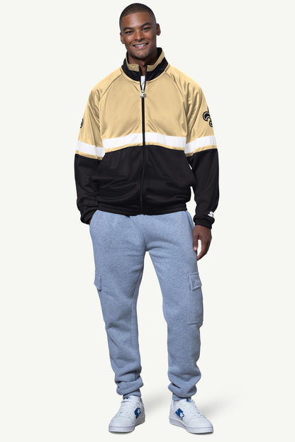 Starter Hot Sale | MENS NEW ORLEANS SAINTS VETERAN TRACK JACKET