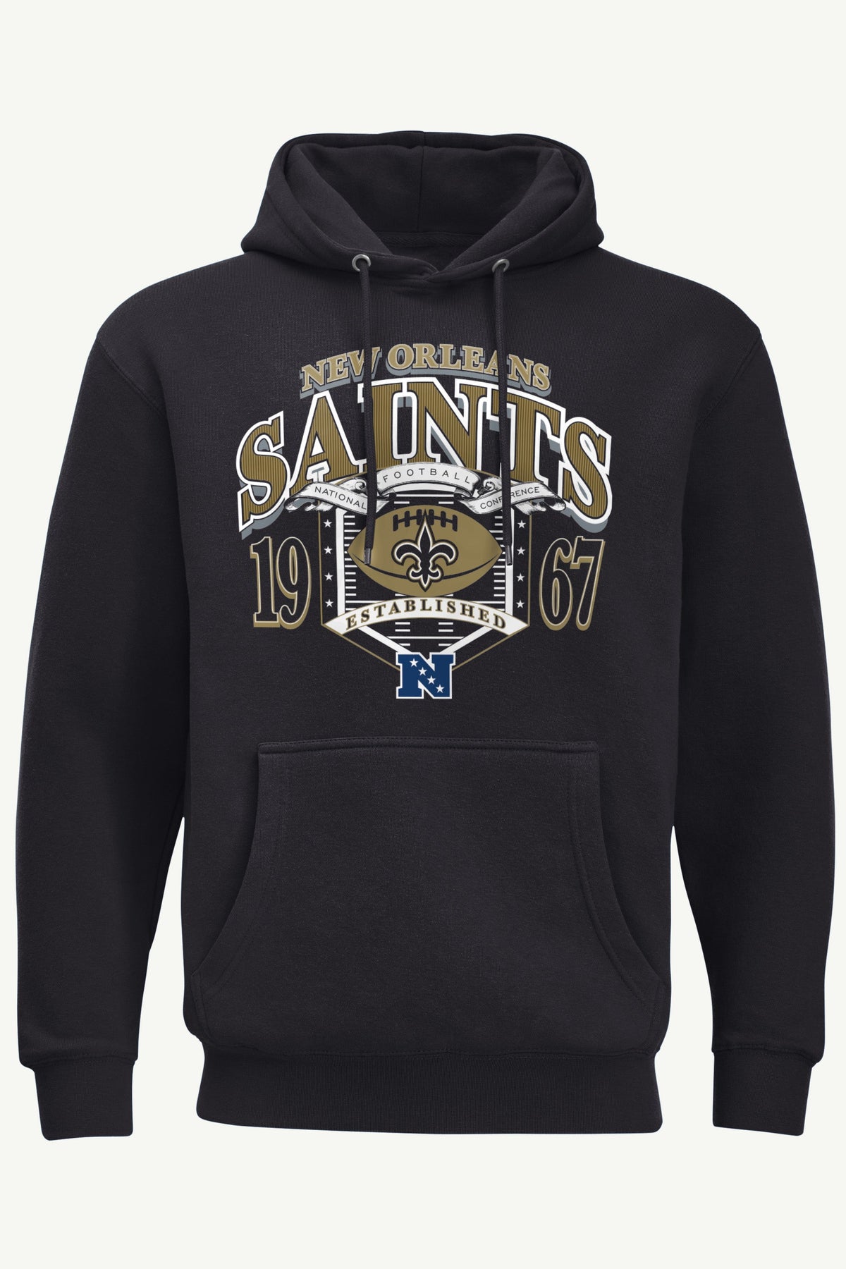 Starter Classic | MENS NEW ORLEANS SAINTS 80s INSPIRED FIELD HOODIE