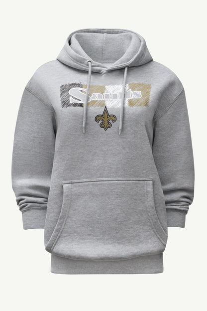 Starter Hot Sale | WOMENS NEW ORLEANS SAINTS COLOR SHADING HOODIE