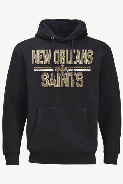 Starter Signature | MENS NEW ORLEANS SAINTS MESH LOOK HOODIE
