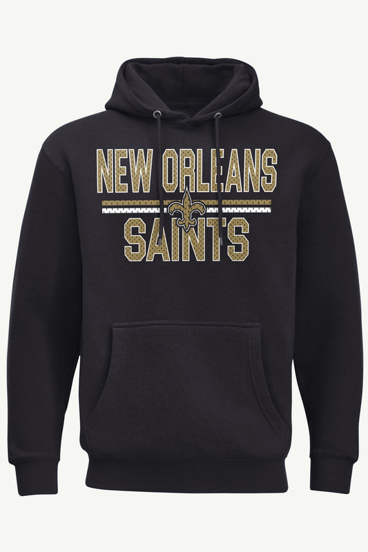 Starter Signature | MENS NEW ORLEANS SAINTS MESH LOOK HOODIE