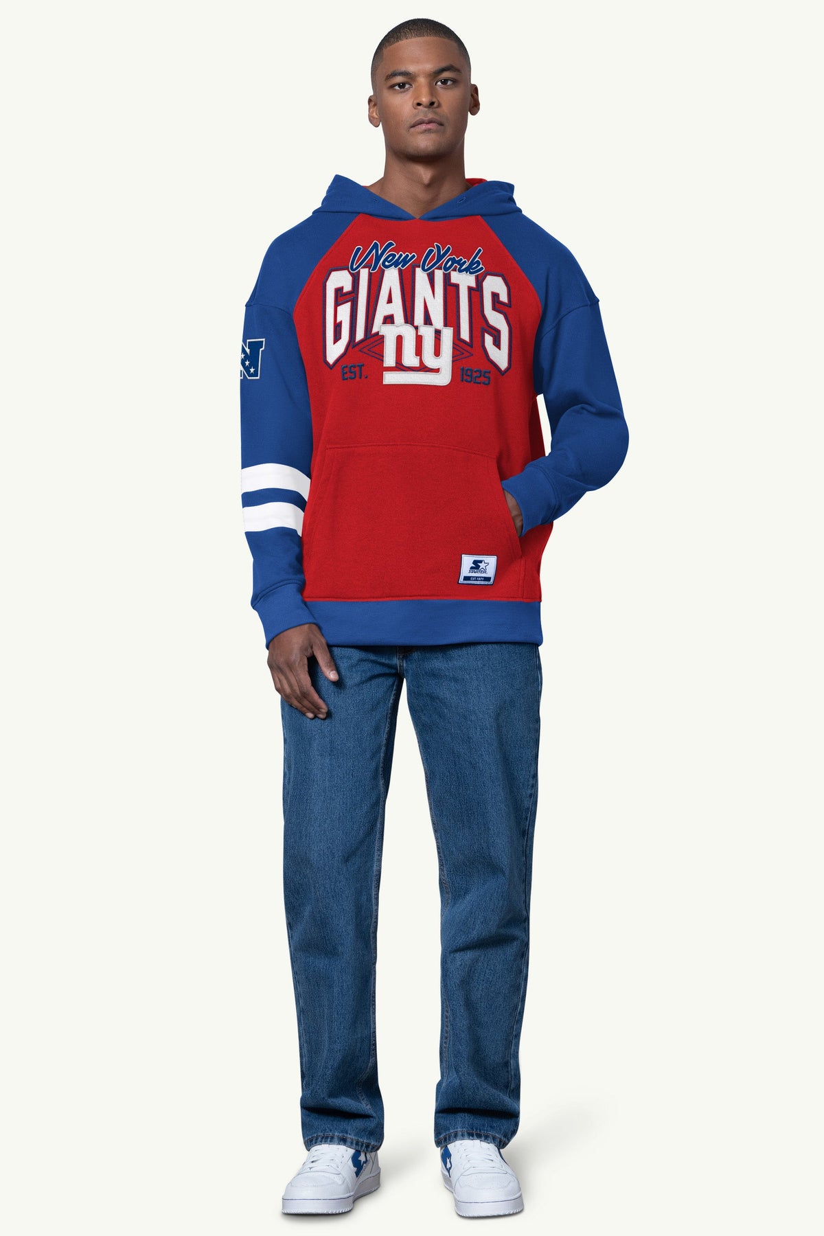 Starter Trending | MENS NEW YORK GIANTS INTERCEPTION COLORBLOCK HOODIE