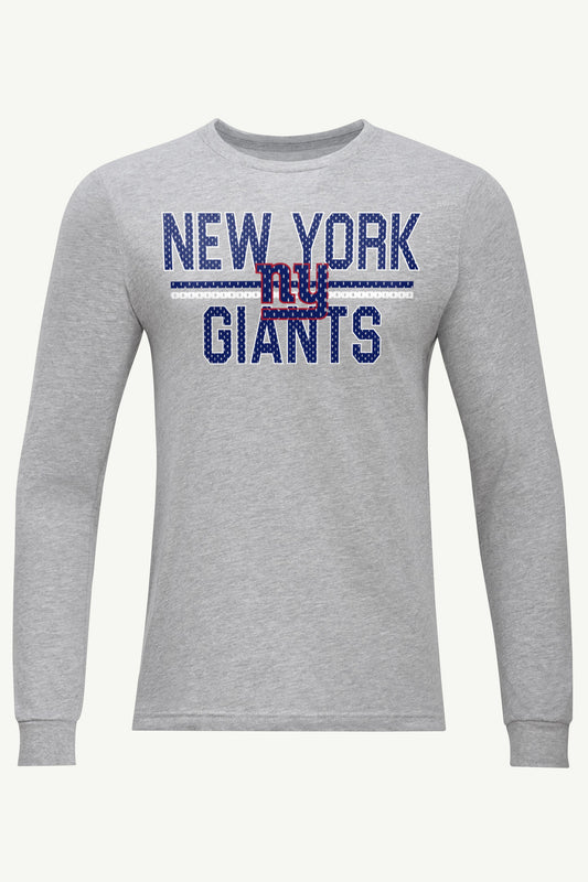Starter Essential | MENS NEW YORK GIANTS MESH LOOK LONG SLEEVE T SHIRT