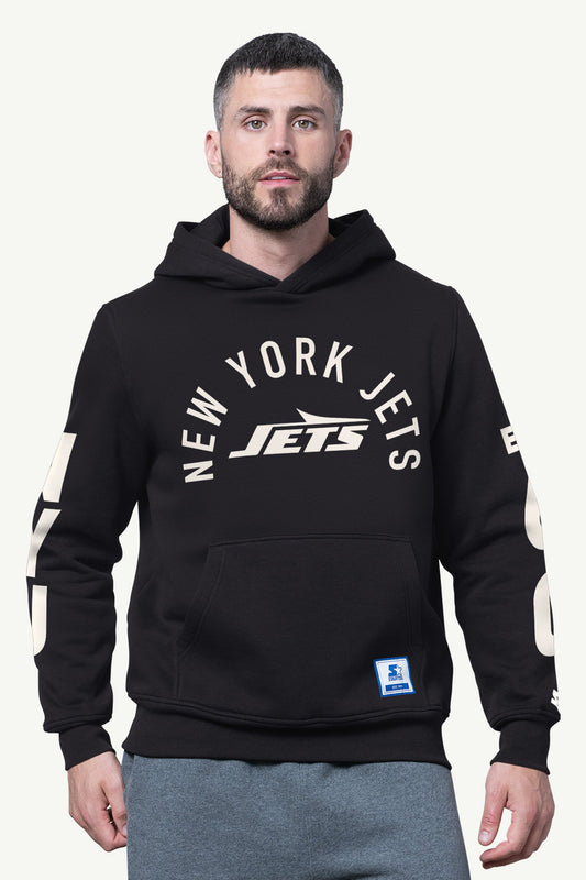 Starter Premium | MENS NEW YORK JETS HANDOFF FLEECE HOODIE