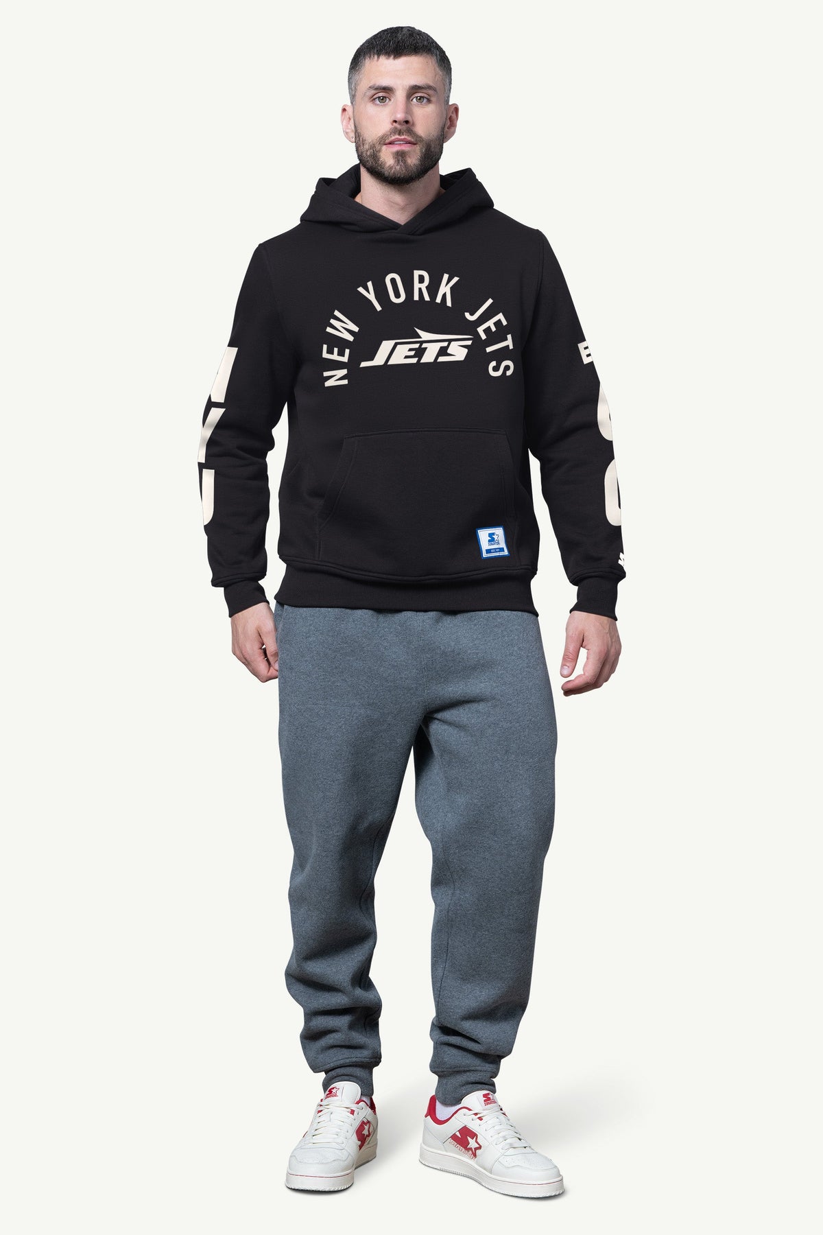 Starter Premium | MENS NEW YORK JETS HANDOFF FLEECE HOODIE