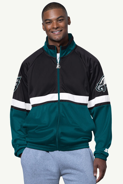 Starter Everyday | MENS PHILADELPHIA EAGLES VETERAN TRACK JACKET