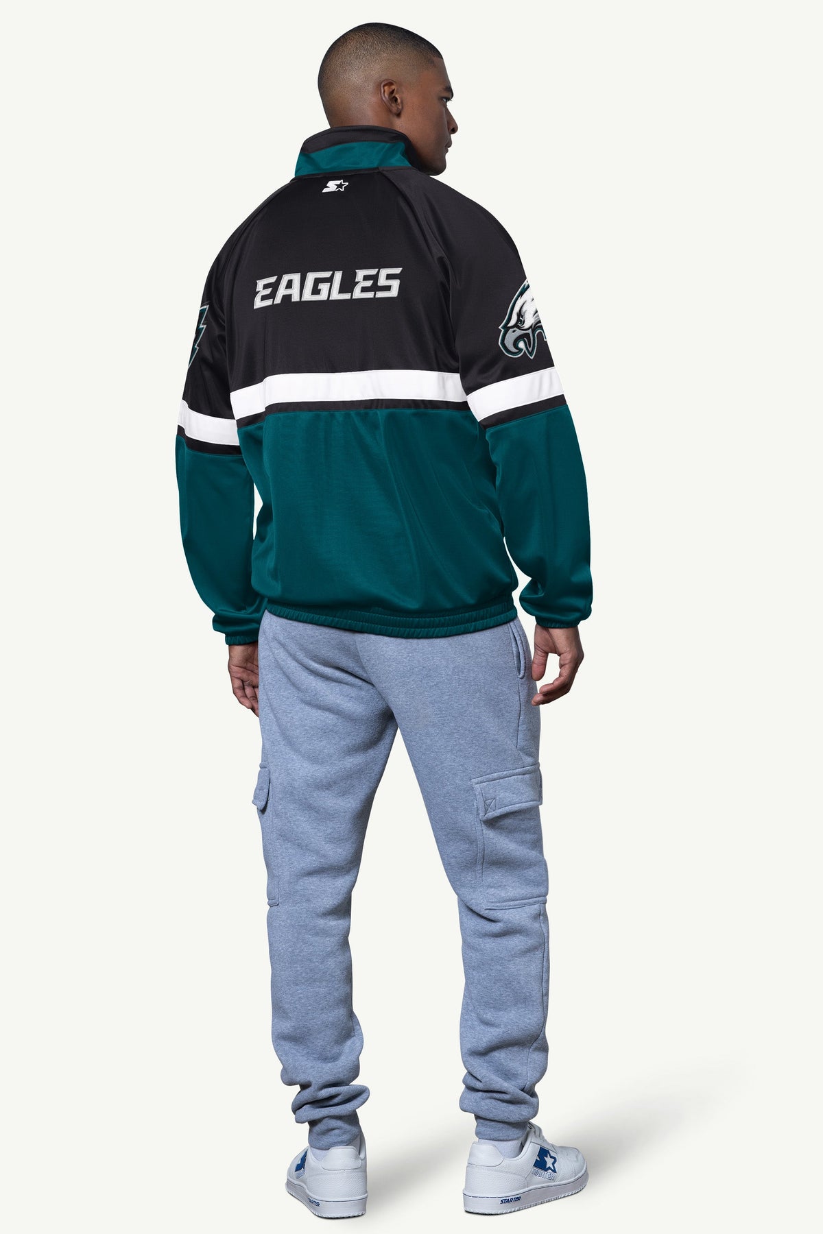 Starter Everyday | MENS PHILADELPHIA EAGLES VETERAN TRACK JACKET