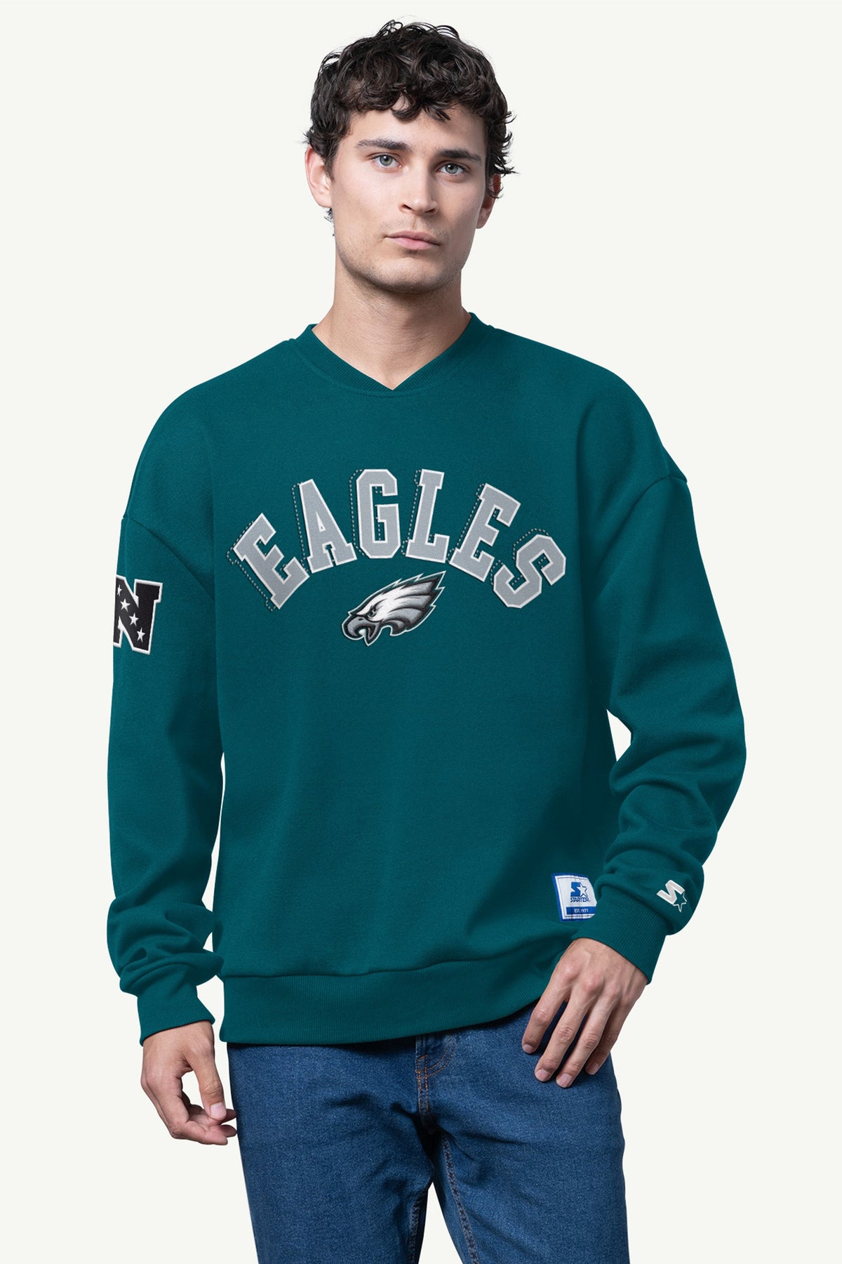 Starter Deals | MENS PHILADELPHIA EAGLES PIQUE PULLOVER