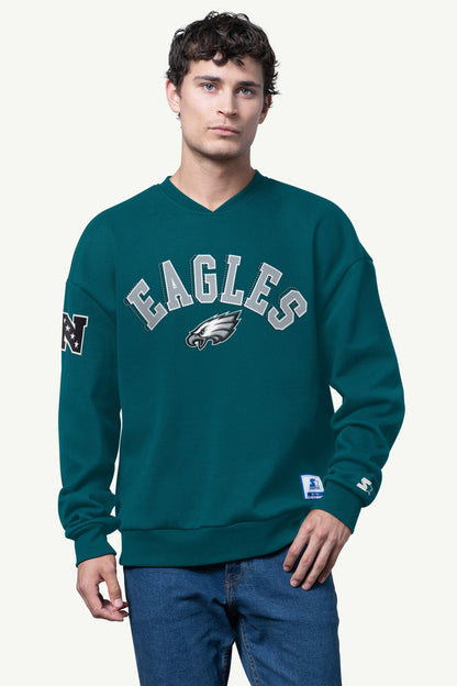 Starter Deals | MENS PHILADELPHIA EAGLES PIQUE PULLOVER