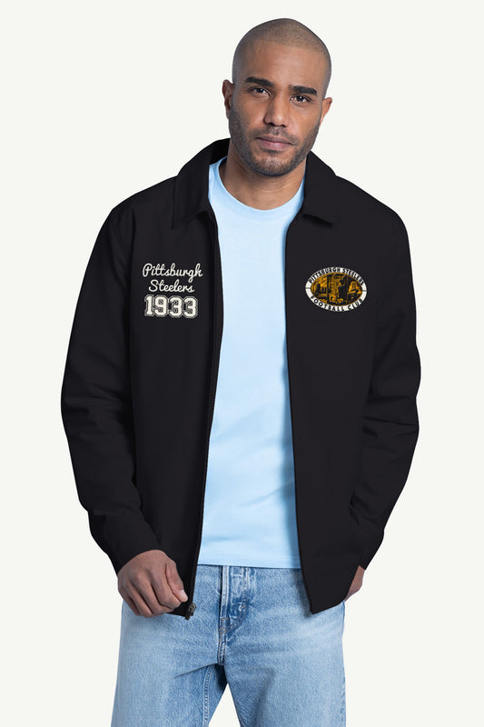Starter Exclusive | MENS PITTSBURGH STEELERS FRANCHISE FULL ZIP JACKET