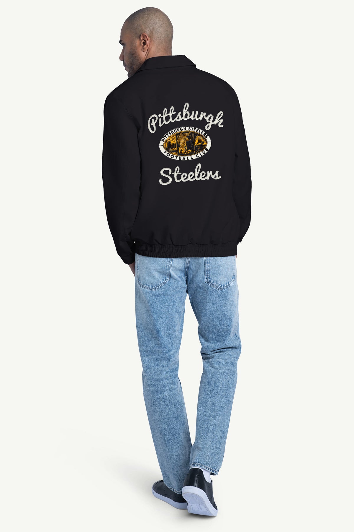 Starter Exclusive | MENS PITTSBURGH STEELERS FRANCHISE FULL ZIP JACKET