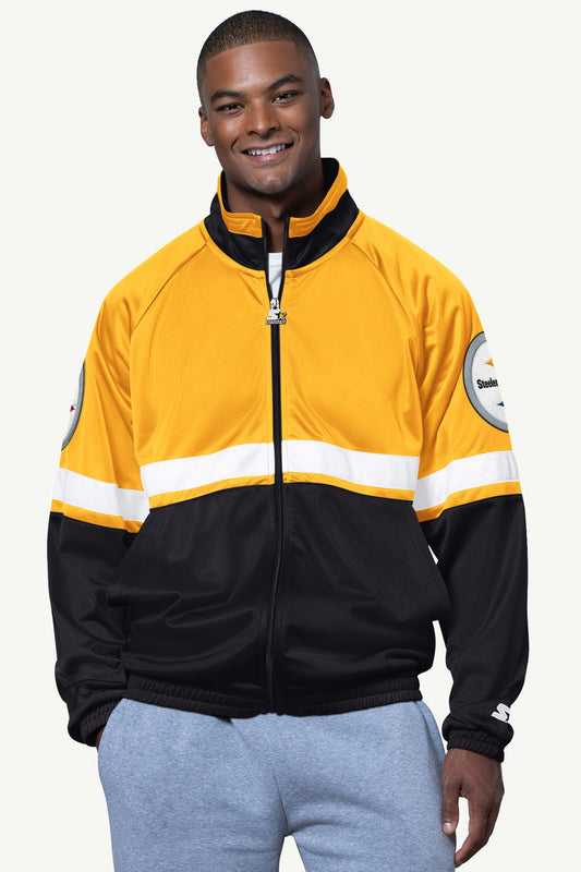 Starter Hot Sale | MENS PITTSBURGH STEELERS VETERAN TRACK JACKET
