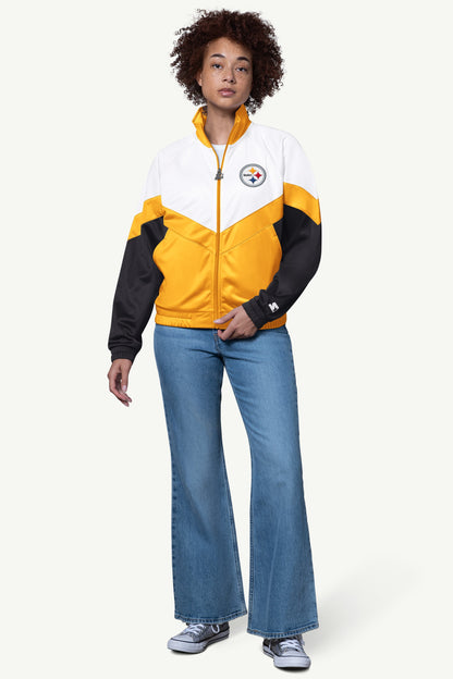 Starter Latest | WOMENS PITTSBURGH STEELERS TEAMWORK TRACK JACKET