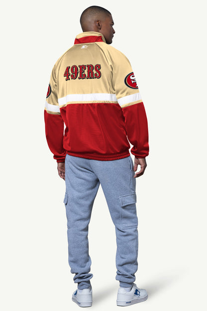 Starter Best Seller | MENS SAN FRANCISCO 49ERS VETERAN TRACK JACKET