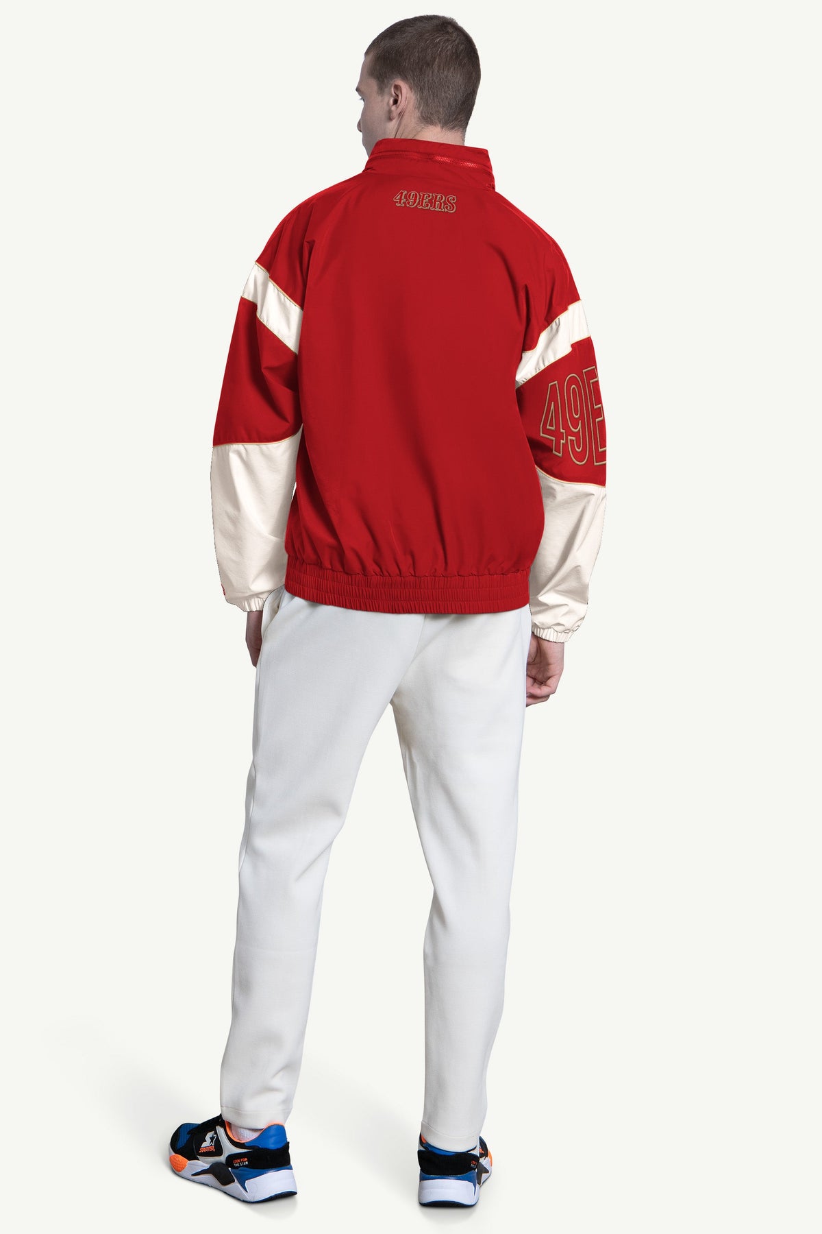 Starter Exclusive | MENS SAN FRANCISCO 49ERS THE GUST FULL ZIP JACKET