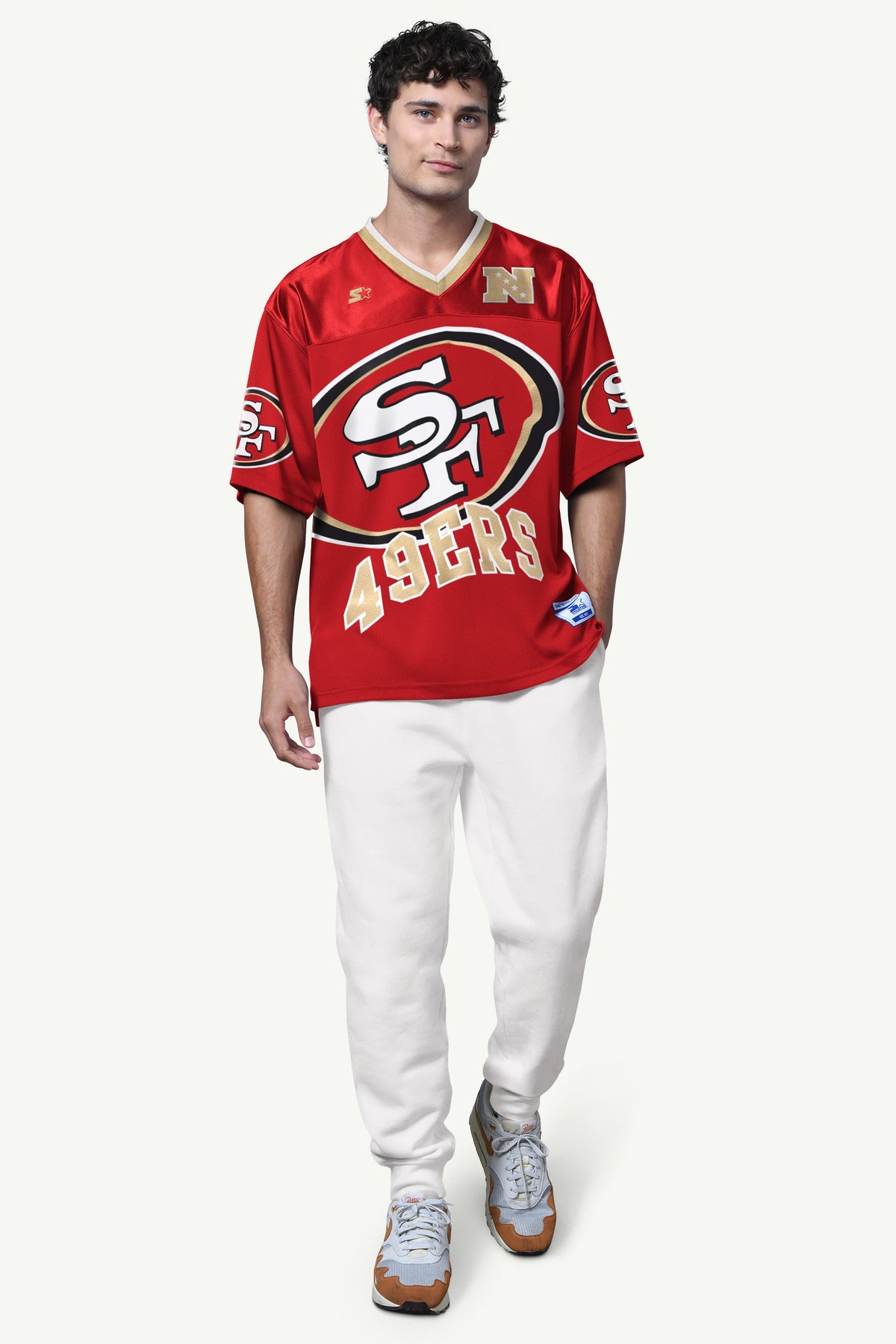 Starter Customer Favorite | MENS SAN FRANCISCO 49ERS FORWARD PASS JERSEY
