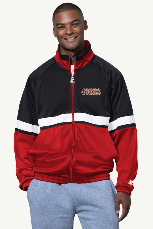 Starter Customer Favorite | MENS SAN FRANCISCO 49ERS TRACK JACKET