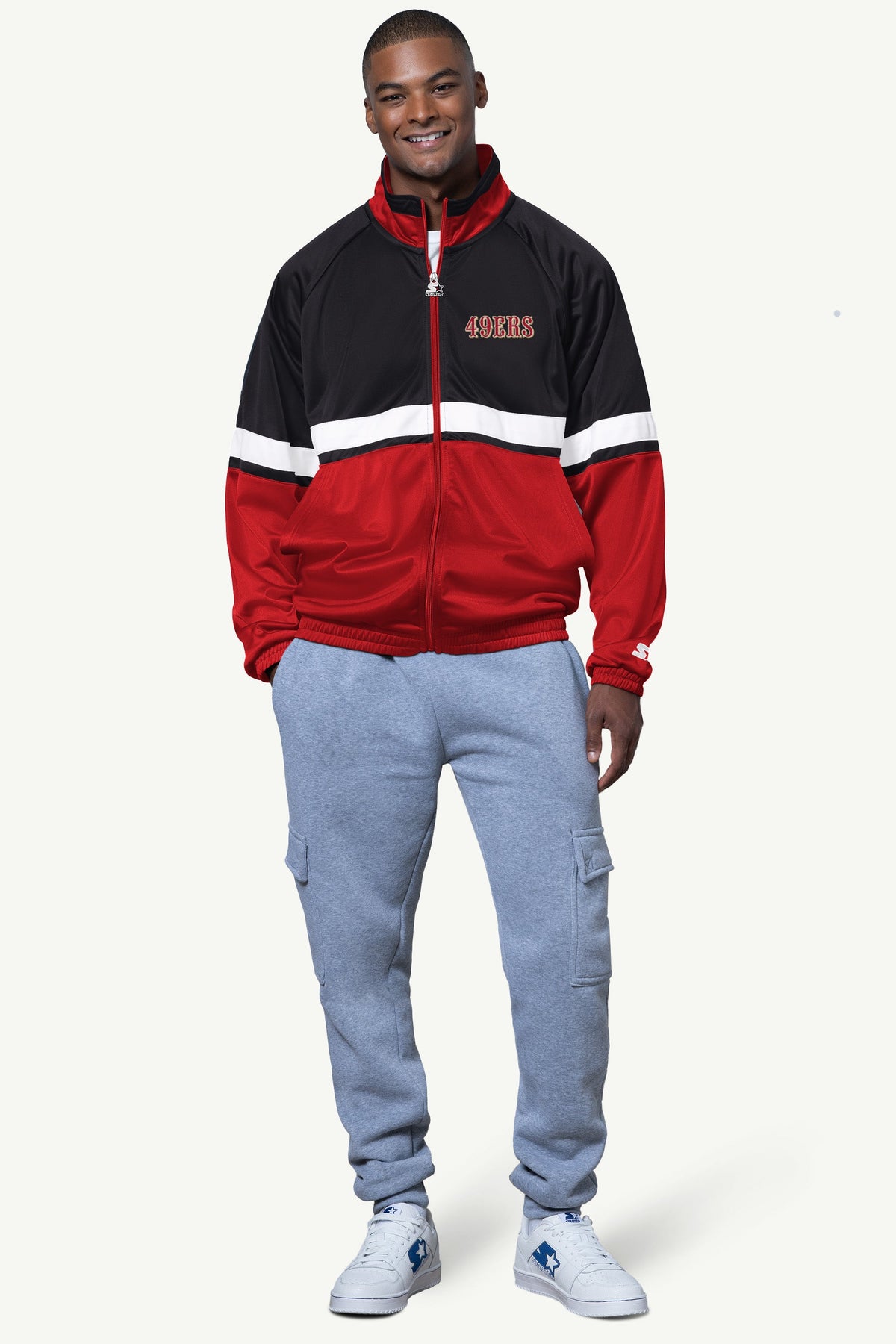 Starter Customer Favorite | MENS SAN FRANCISCO 49ERS TRACK JACKET