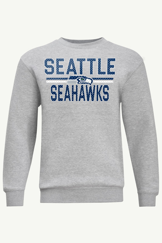Starter Essential | MENS SEATTLE SEAHAWKS MESH LOOK SWEATSHIRT
