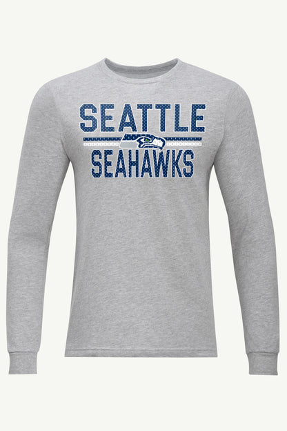 Starter Best Seller | MENS SEATTLE SEAHAWKS MESH LOOK LONG SLEEVE T SHIRT