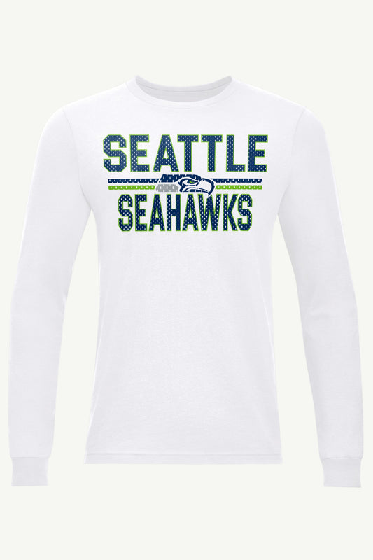 Starter Premium | MENS SEATTLE SEAHAWKS MESH LOOK LONG SLEEVE T SHIRT