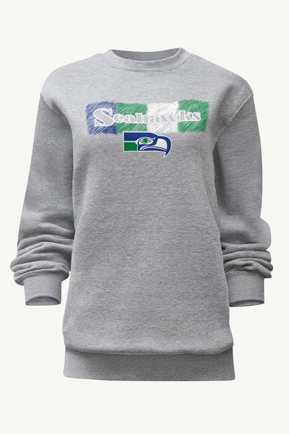Starter Classic | WOMENS SEATTLE SEAHAWKS COLOR SHADING SWEATSHIRT