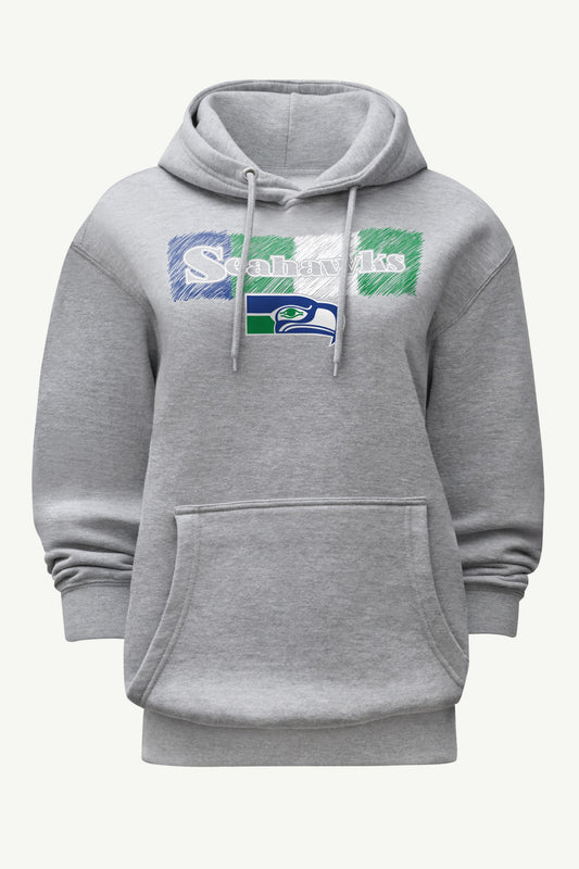Starter Quality | WOMENS SEATTLE SEAHAWKS COLOR SHADING HOODIE