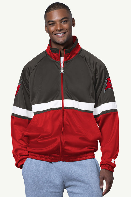 Starter Smart Buy | MENS TAMPA BAY BUCCANEERS VETERAN TRACK JACKET