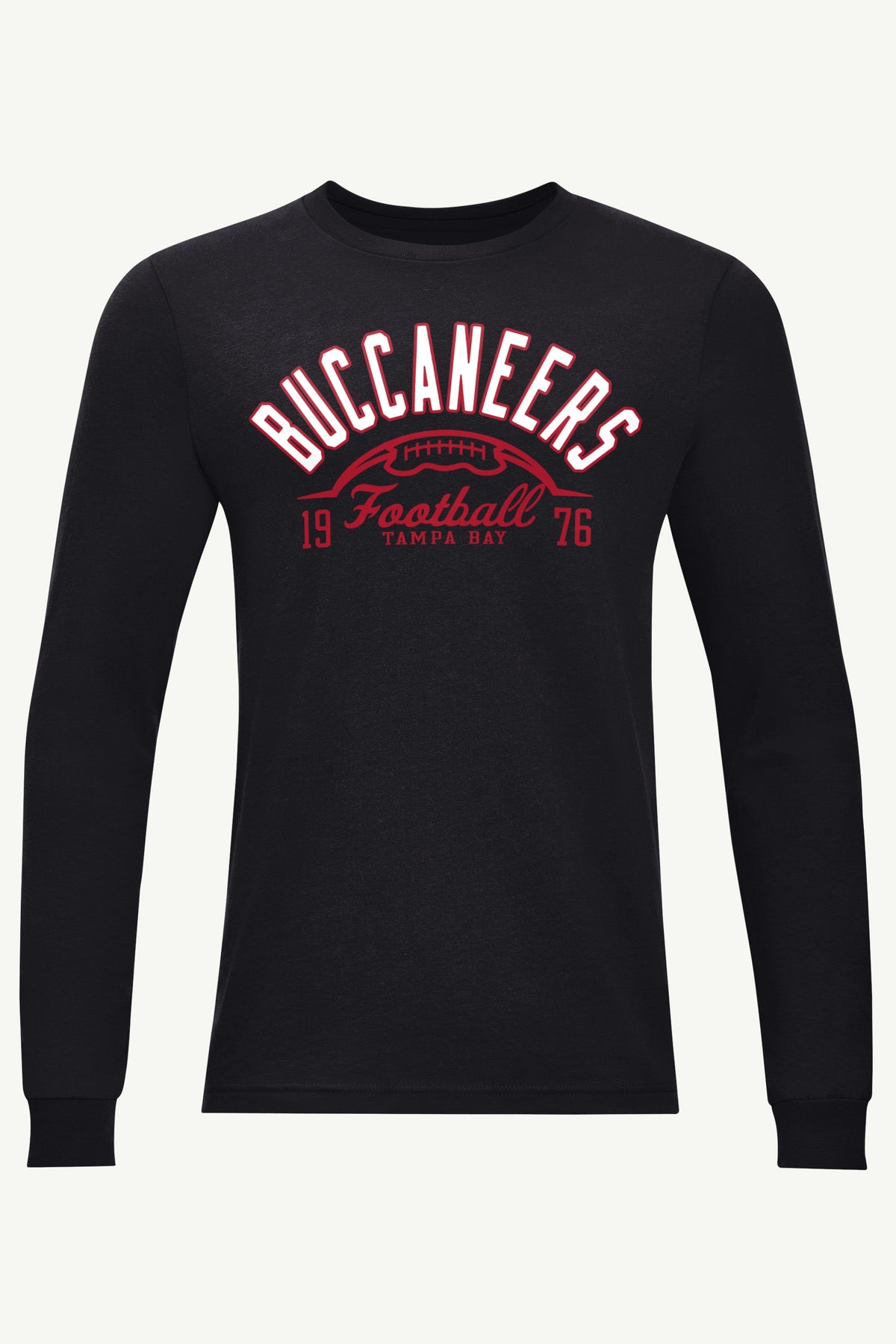 Starter Signature | MENS TAMPA BAY BUCCANEERS HALF BALL LONG SLEEVE T SHIRT
