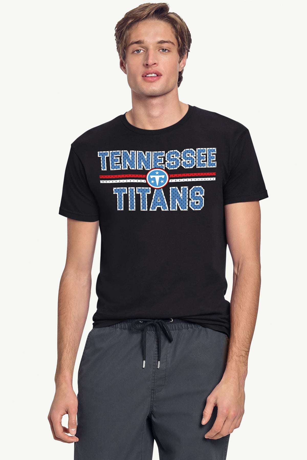 Starter Great Value | MENS TENNESSEE TITANS MESH LOOK SHORT SLEEVE T SHIRT