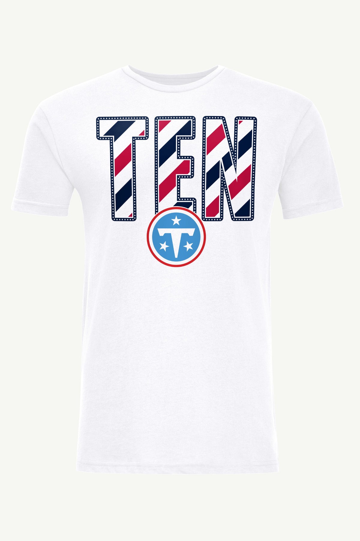 Starter Top Pick | MENS TENNESSEE TITANS STARS AND STRIPES T SHIRT