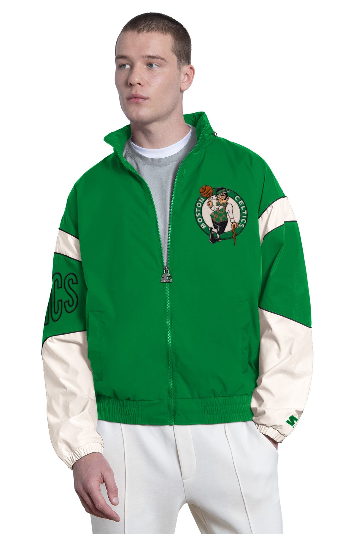 Starter Top Pick | MENS BOSTON CELTICS THE GUST FULL ZIP JACKET