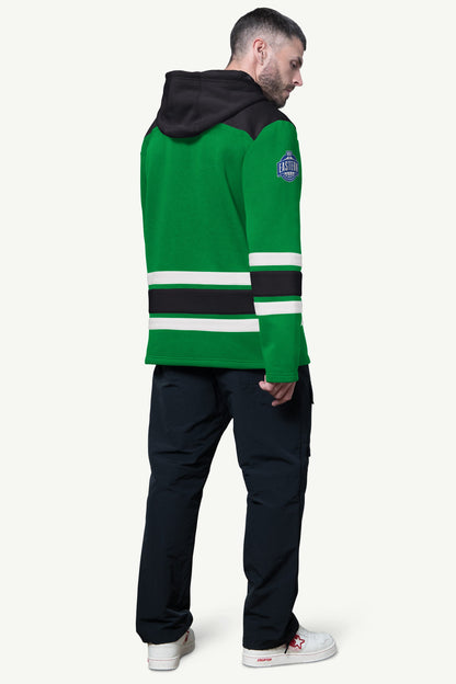 Starter Hot Sale | MENS BOSTON CELTICS SLAP SHOT HOODED HOCKEY PULLOVER