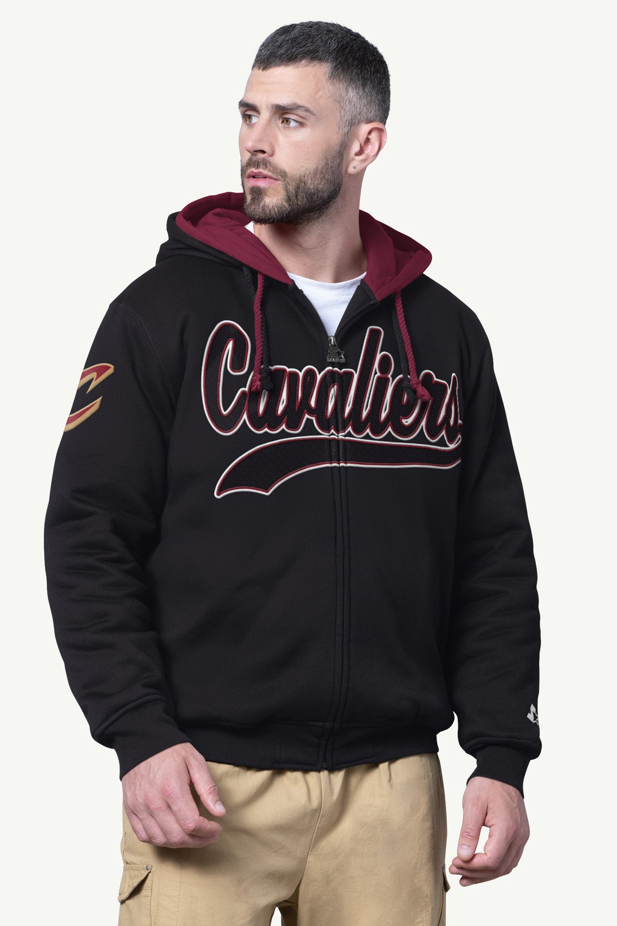 Starter Trending | MENS CLEVELAND CAVALIERS ZIP UP SWEATSHIRT