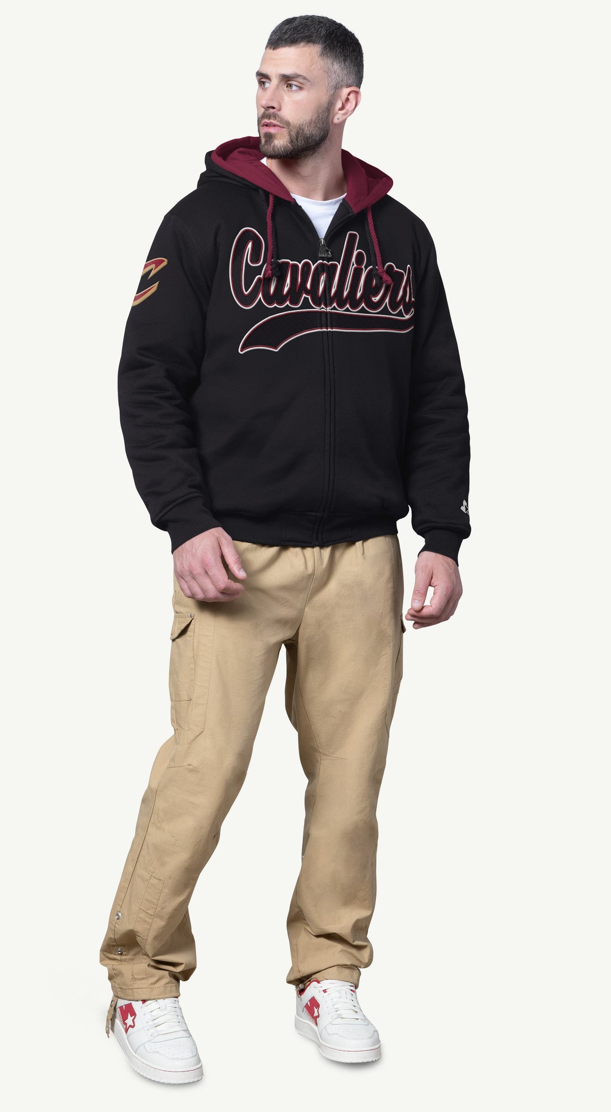 Starter Trending | MENS CLEVELAND CAVALIERS ZIP UP SWEATSHIRT