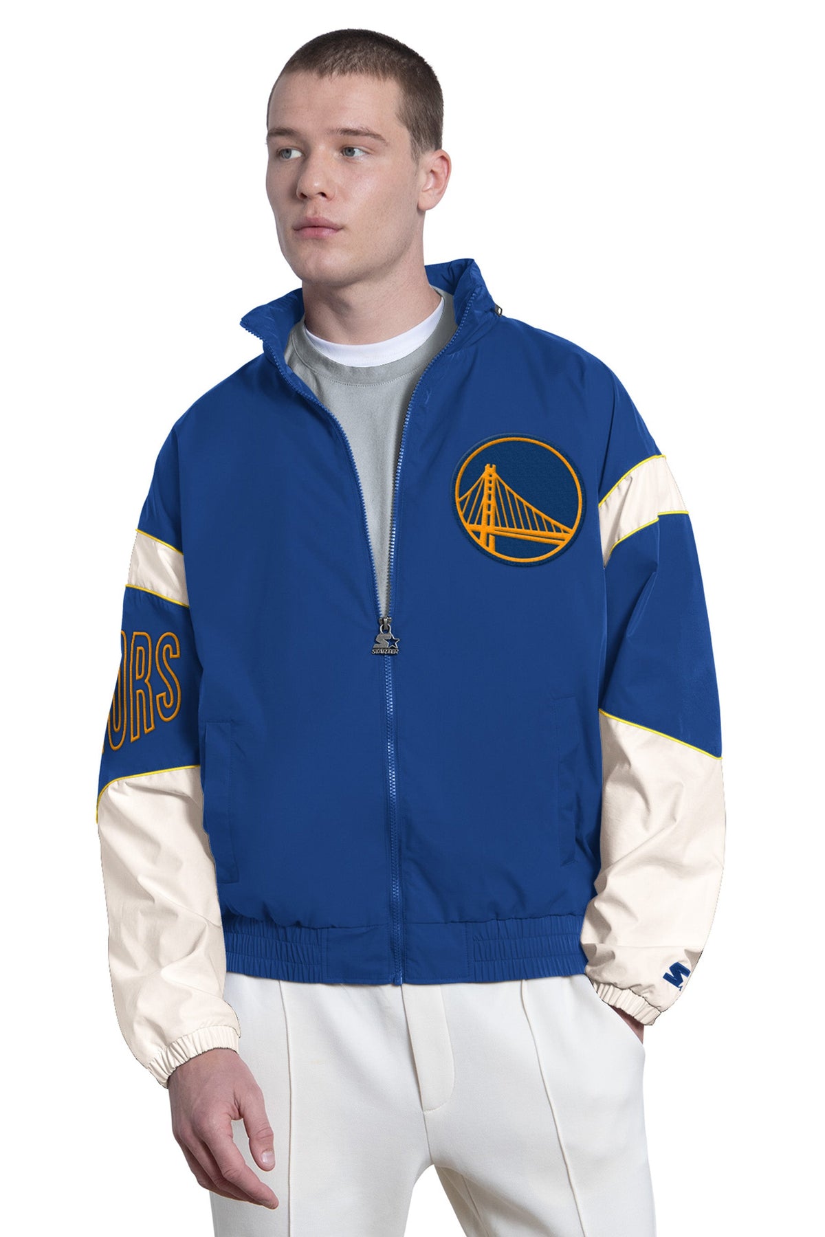 Starter Best Seller | MENS GOLDEN STATE WARRIORS THE GUST FULL ZIP JACKET