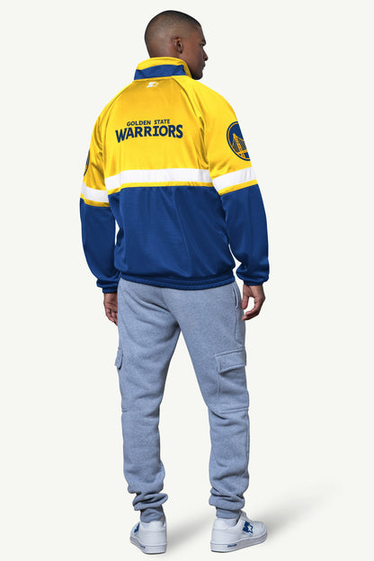 Starter Top Pick | MENS GOLDEN STATE WARRIORS VETERAN TRACK JACKET