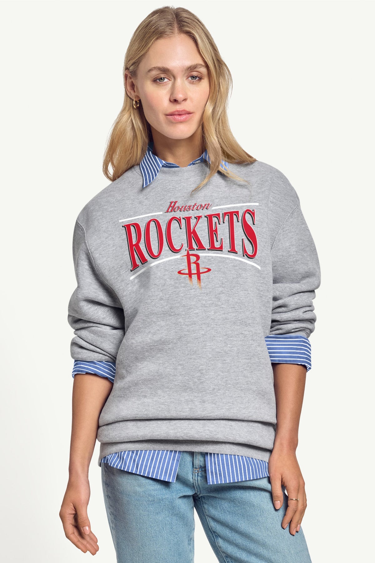 Starter Featured | WOMENS HOUSTON ROCKETS ARCH SWEATSHIRT