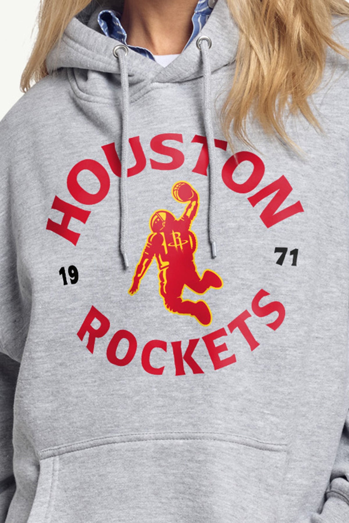 Starter Sale | WOMENS HOUSTON ROCKETS  FOUNDING SEASON HOODIE