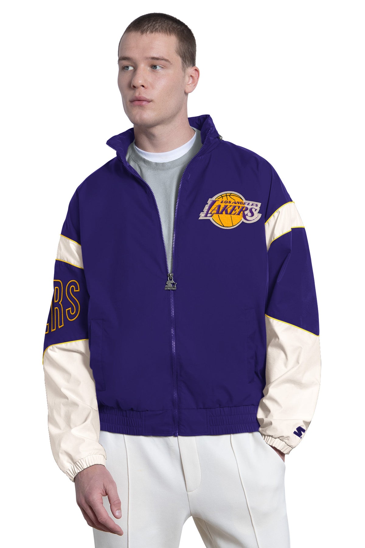 Starter Customer Favorite | MENS LA LAKERS THE GUST FULL ZIP JACKET
